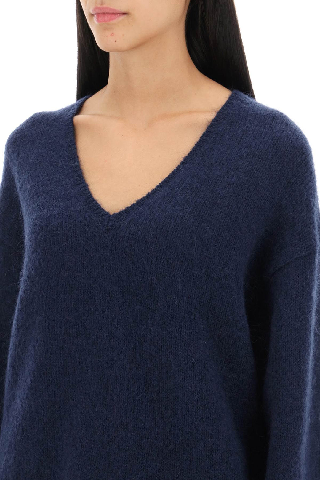 Cimone Mohair And Wool Sweater - By Malene Birger - Women