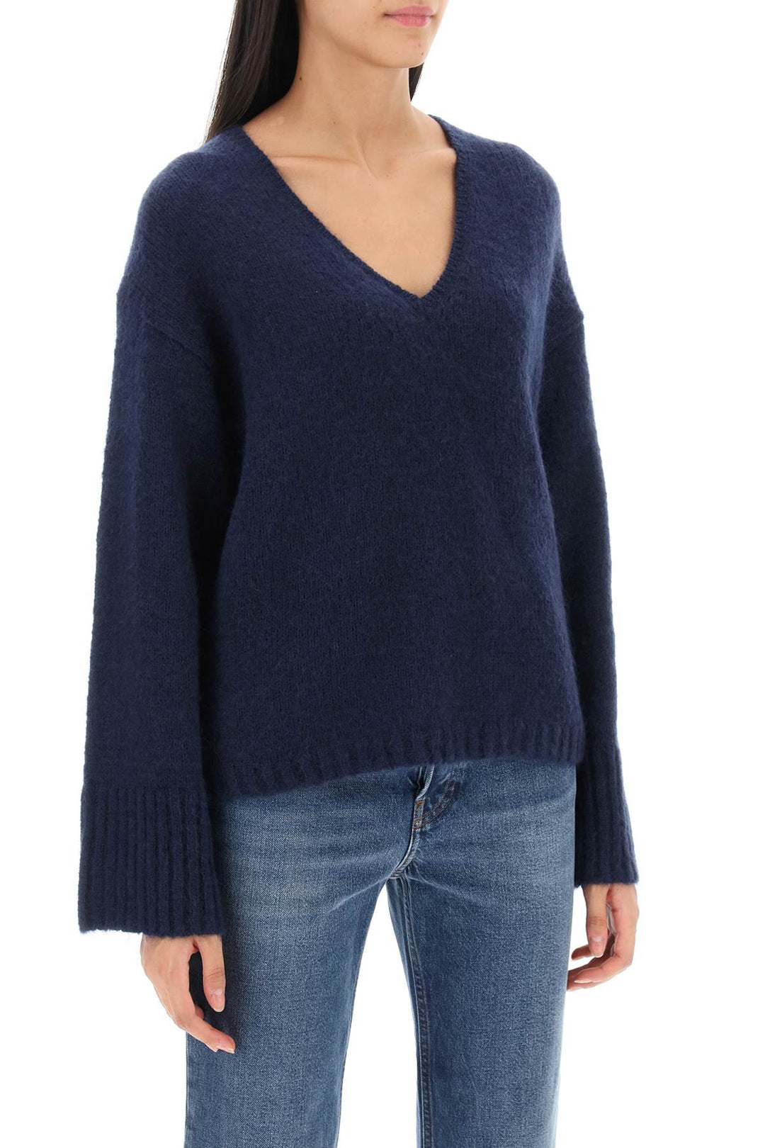 Cimone Mohair And Wool Sweater - By Malene Birger - Women