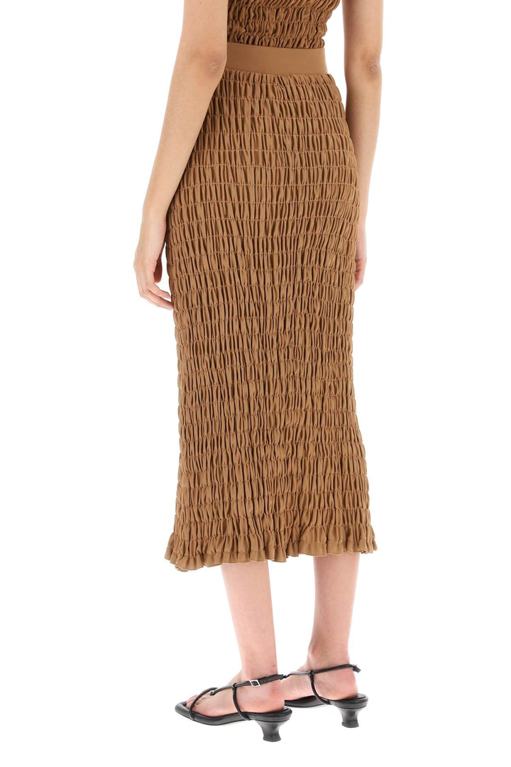 'Emla' Smocked Pencil Skirt - By Malene Birger - Women