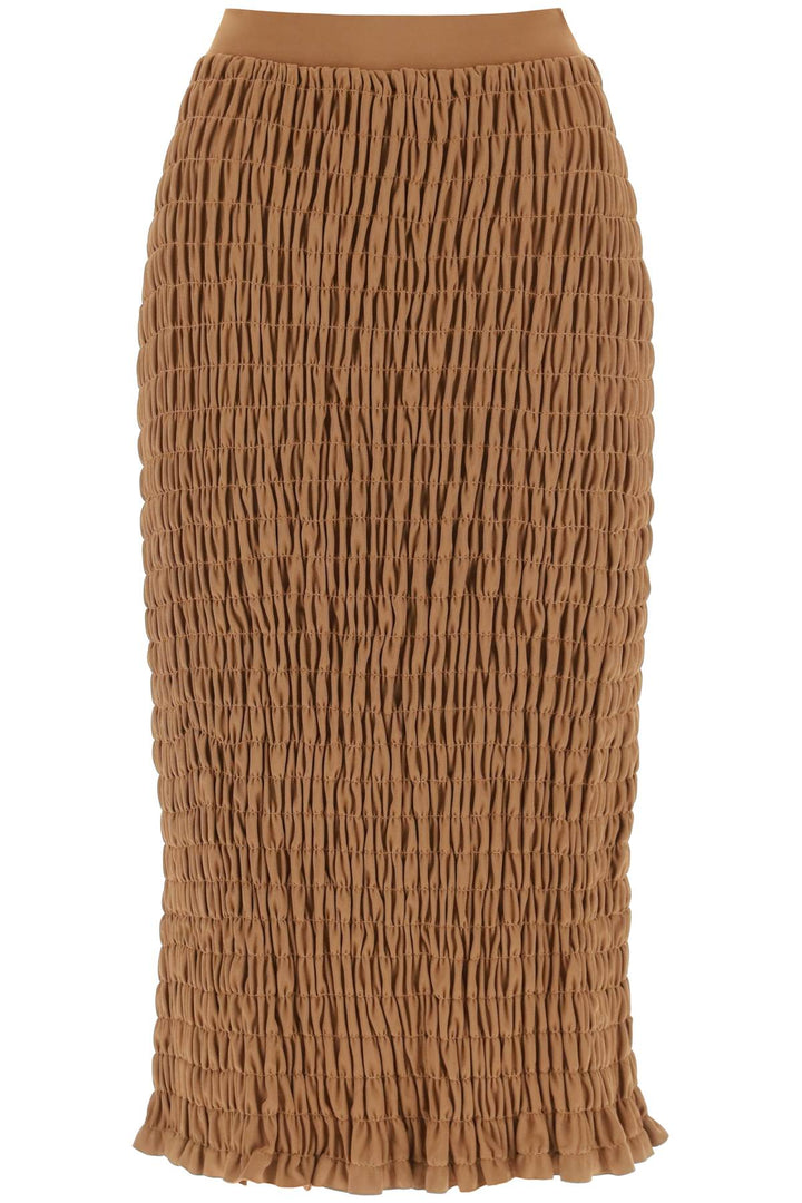 'Emla' Smocked Pencil Skirt - By Malene Birger - Women