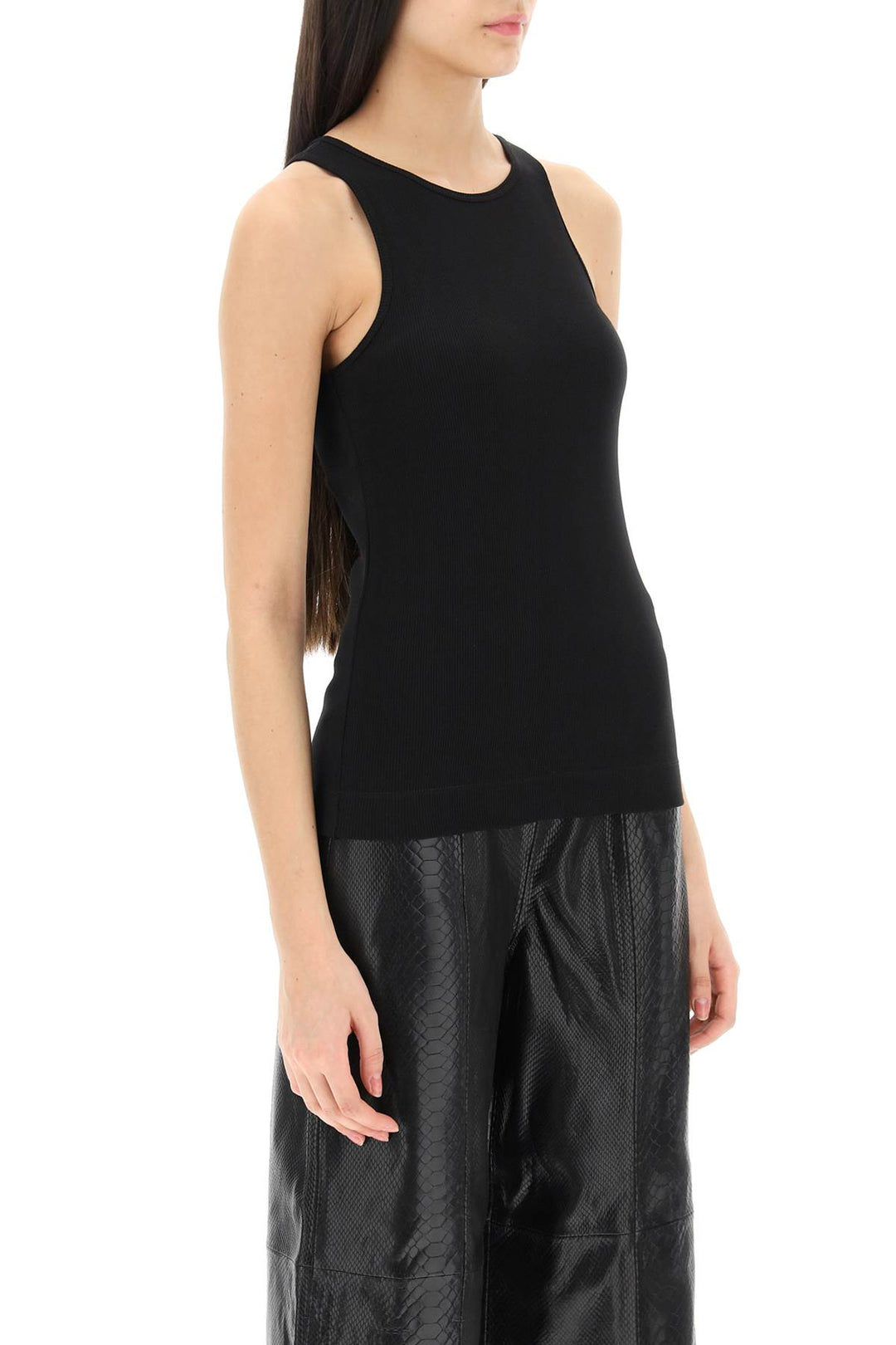 Ribbed Organic Cotton Tank Top - By Malene Birger - Women