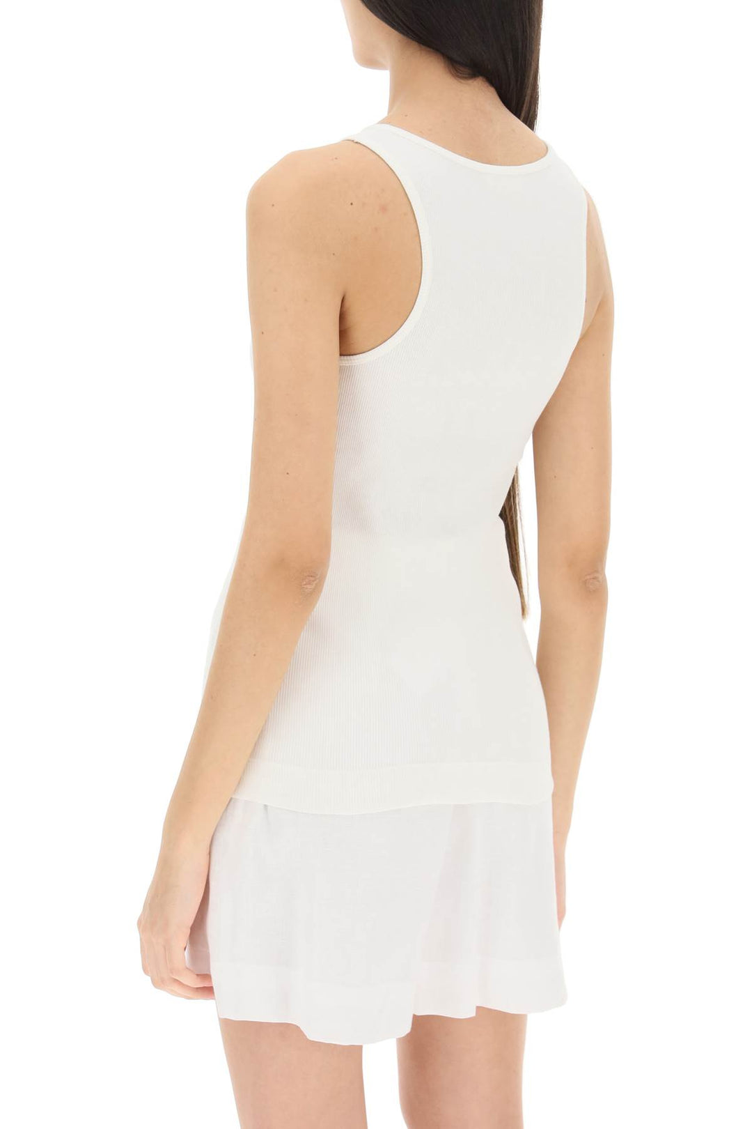 Ribbed Organic Cotton Tank Top - By Malene Birger - Women