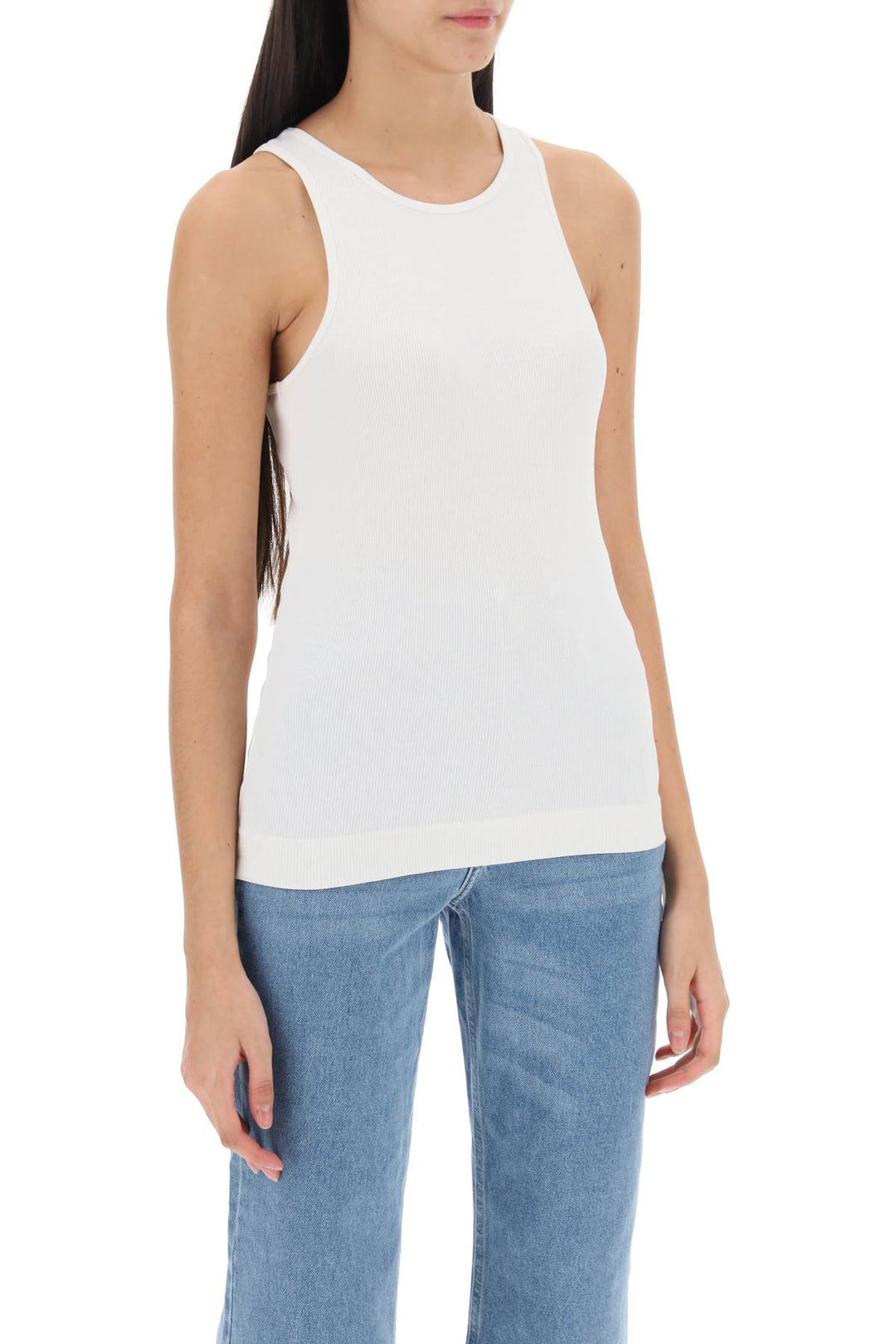 Amani Ribbed Tank Top - By Malene Birger - Women