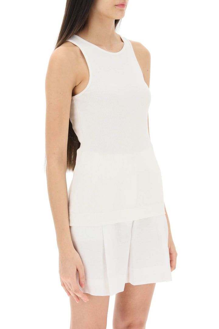 Ribbed Organic Cotton Tank Top - By Malene Birger - Women