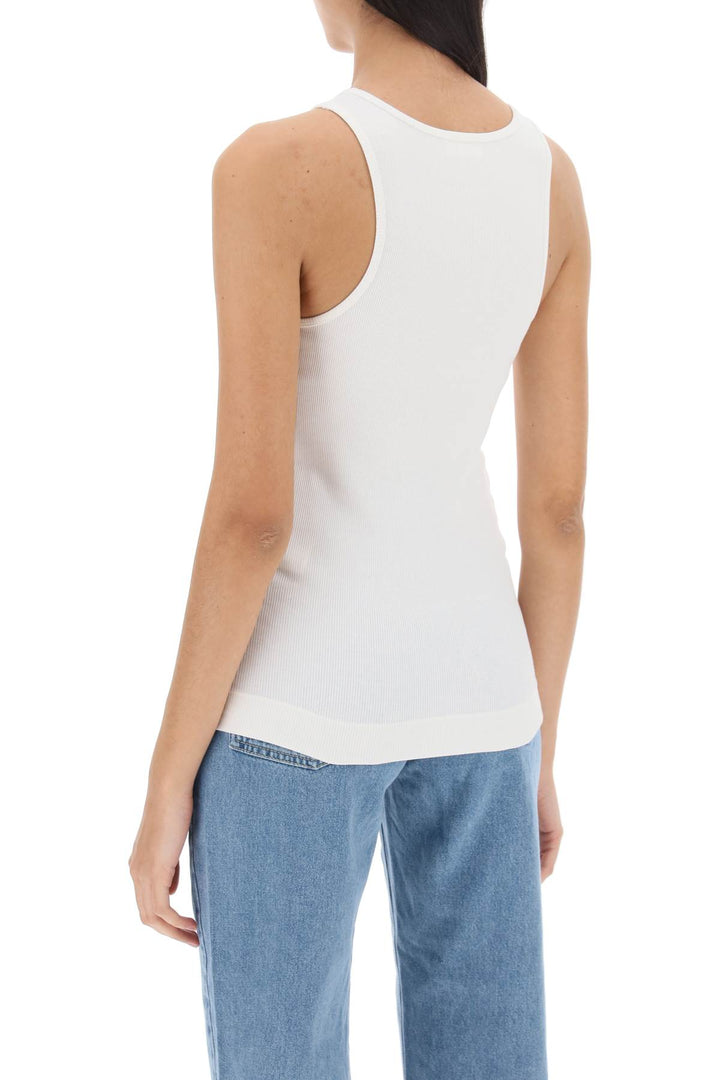 Amani Ribbed Tank Top - By Malene Birger - Women