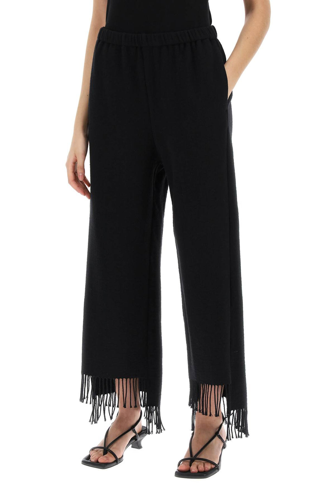 Pantaloni Mirabellas Con Frange - By Malene Birger - Women