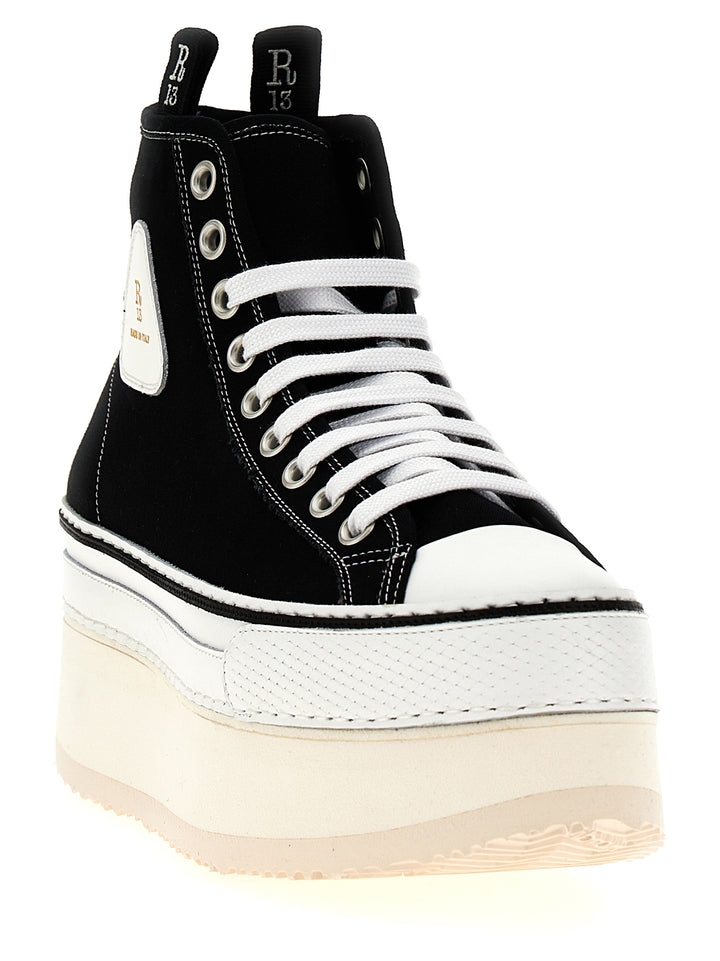 Courtney Sneakers White/Black