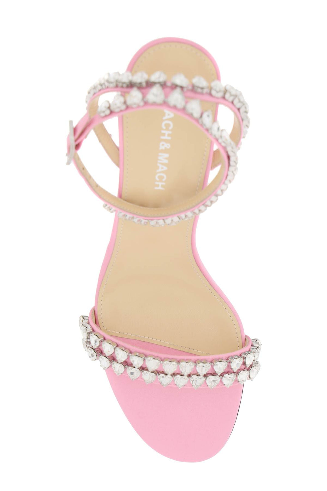 Audrey Sandals With Crystals - Mach E Mach - Women