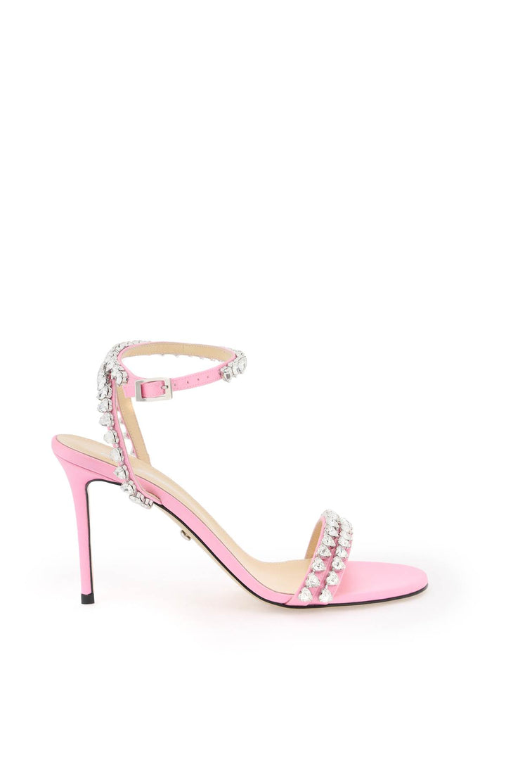 Audrey Sandals With Crystals - Mach E Mach - Women