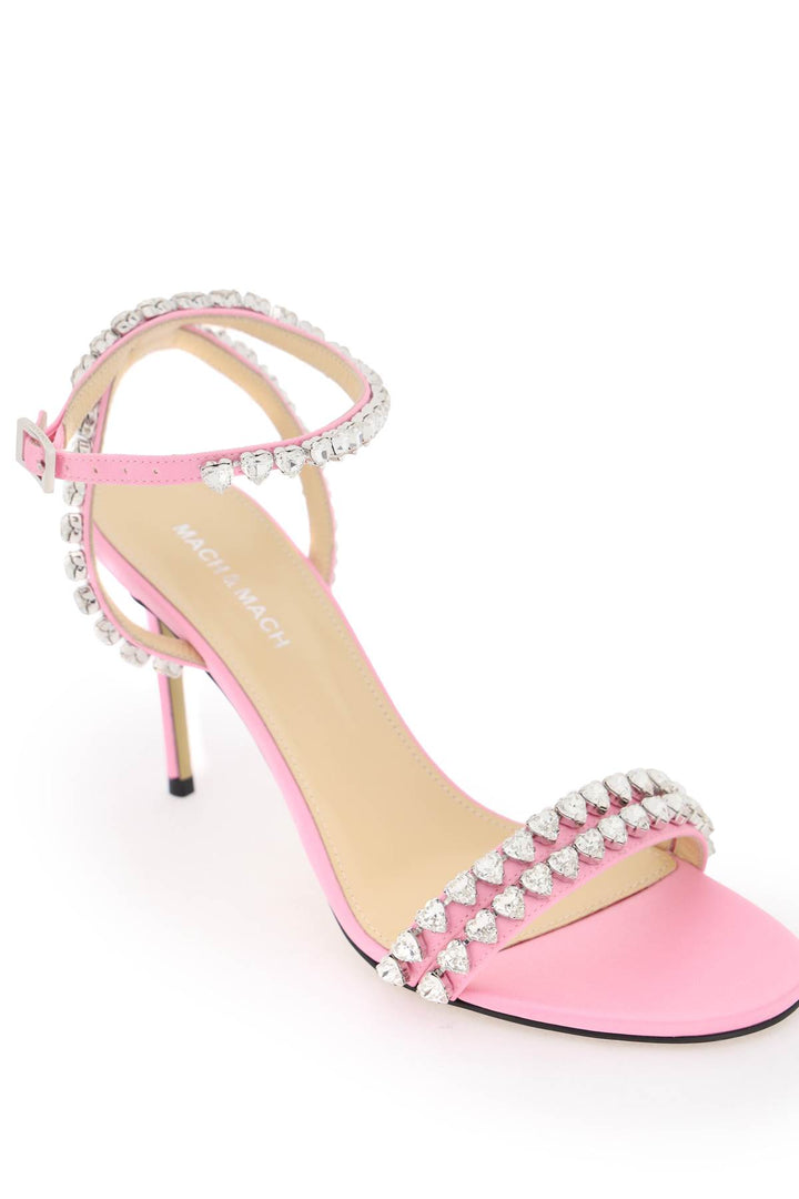 Audrey Sandals With Crystals - Mach E Mach - Women