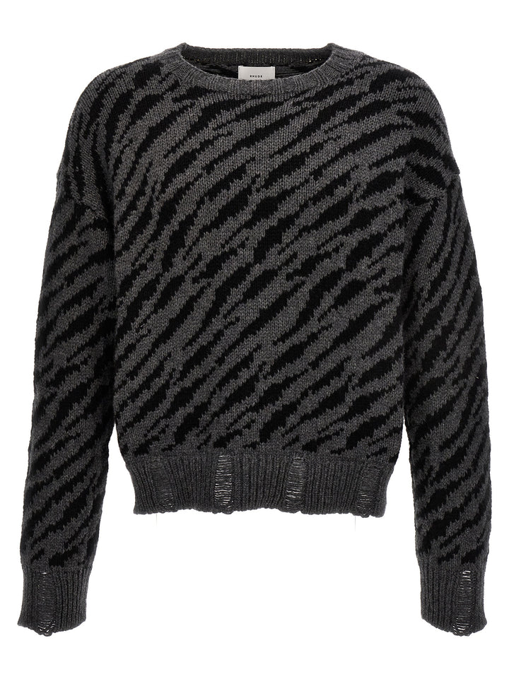 Zebra Sweater, Cardigans Multicolor