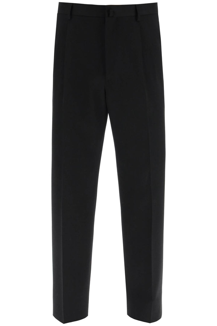 Wool Cigarette Trousers - Lanvin - Men