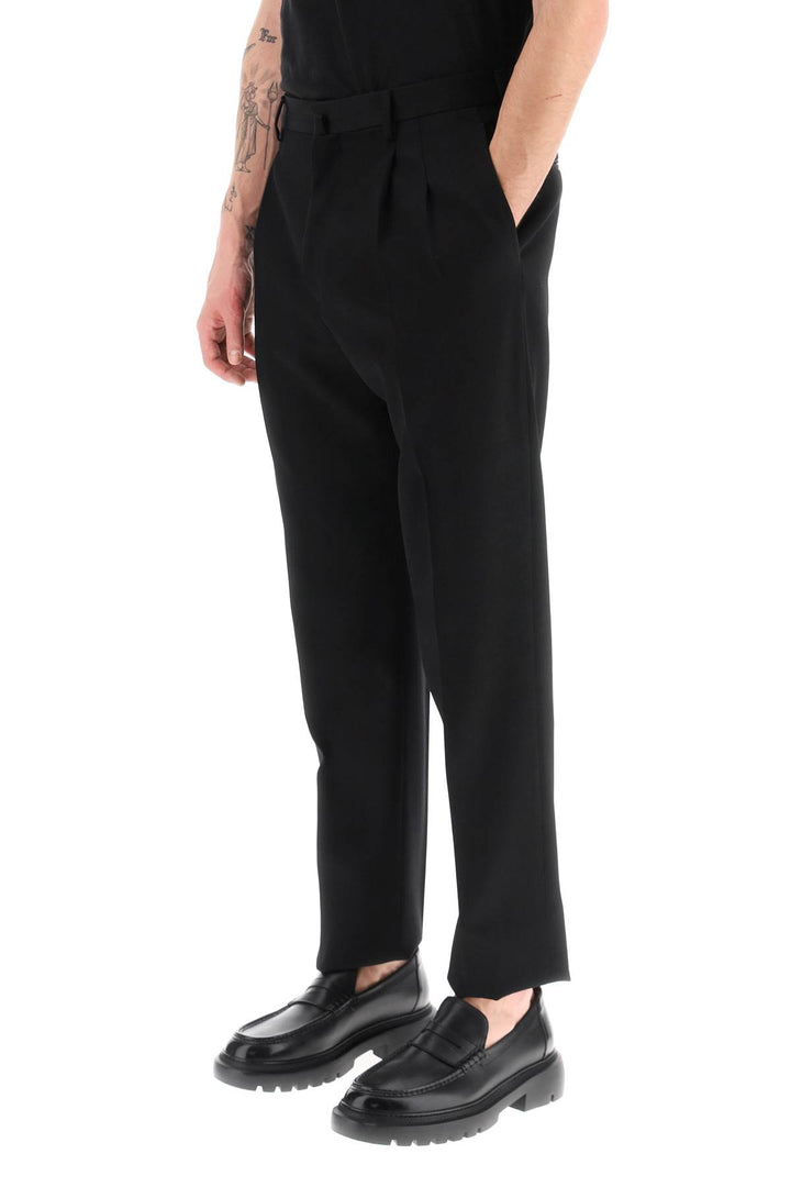 Wool Cigarette Trousers - Lanvin - Men