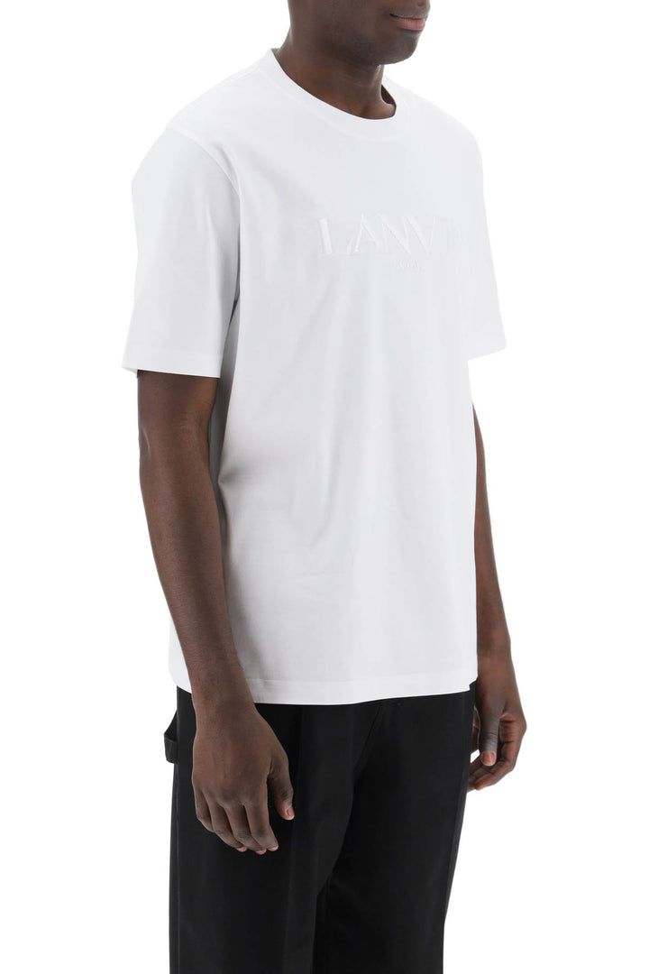 Embroidered Logo T Shirt - Lanvin - Men