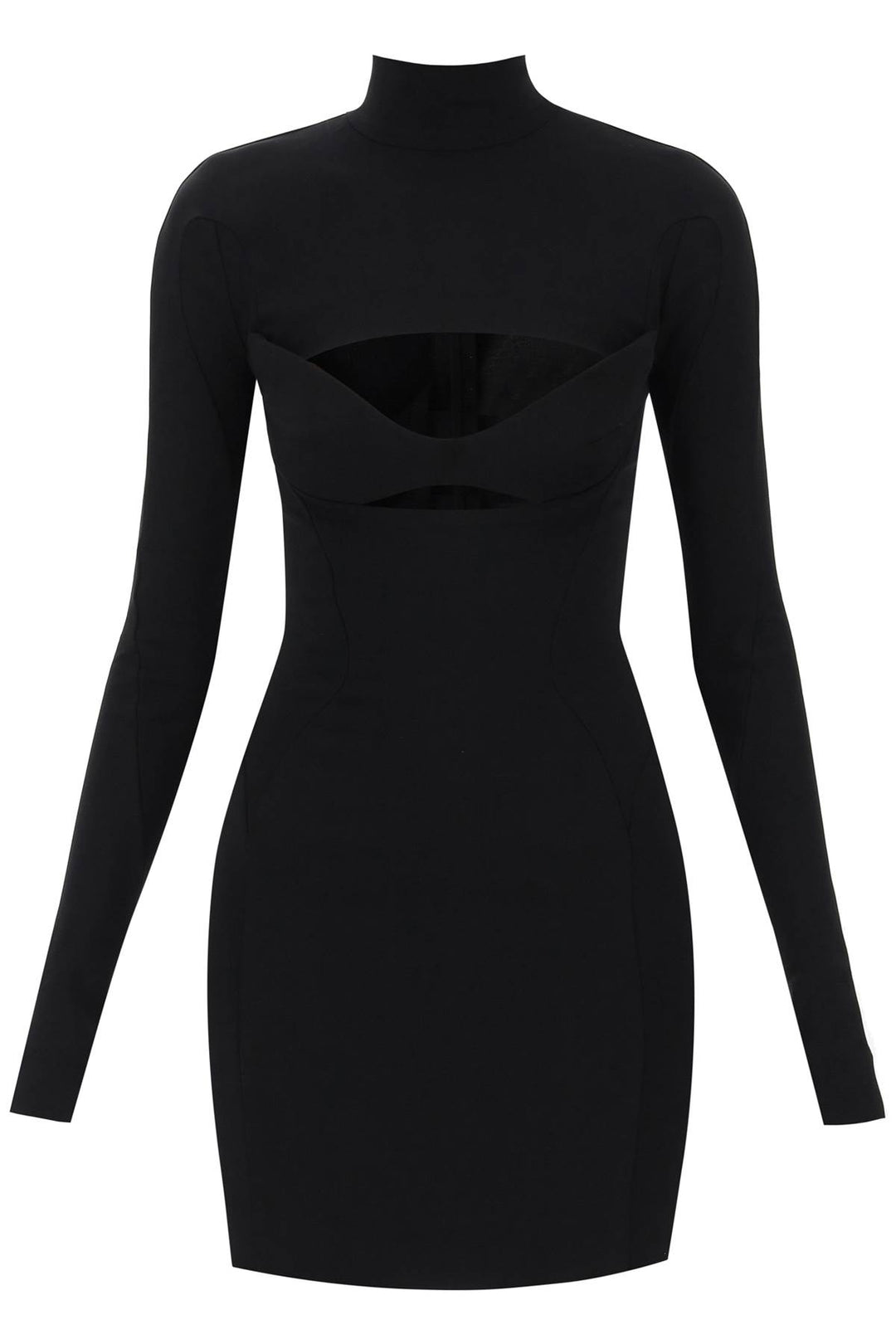 Cut Out Bust Mini Dress - Mugler - Women