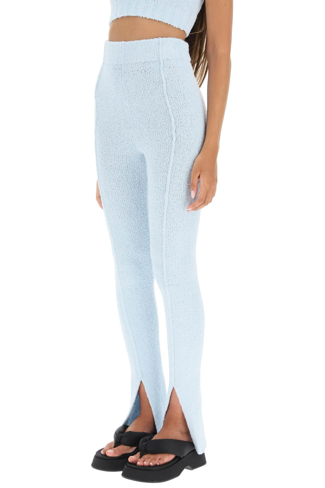 'Aliciana' Bouclé Knitted Leggings - Rotate - Women