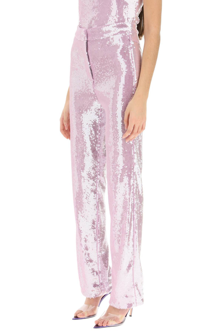 'Robyana' Sequined Pants - Rotate - Women