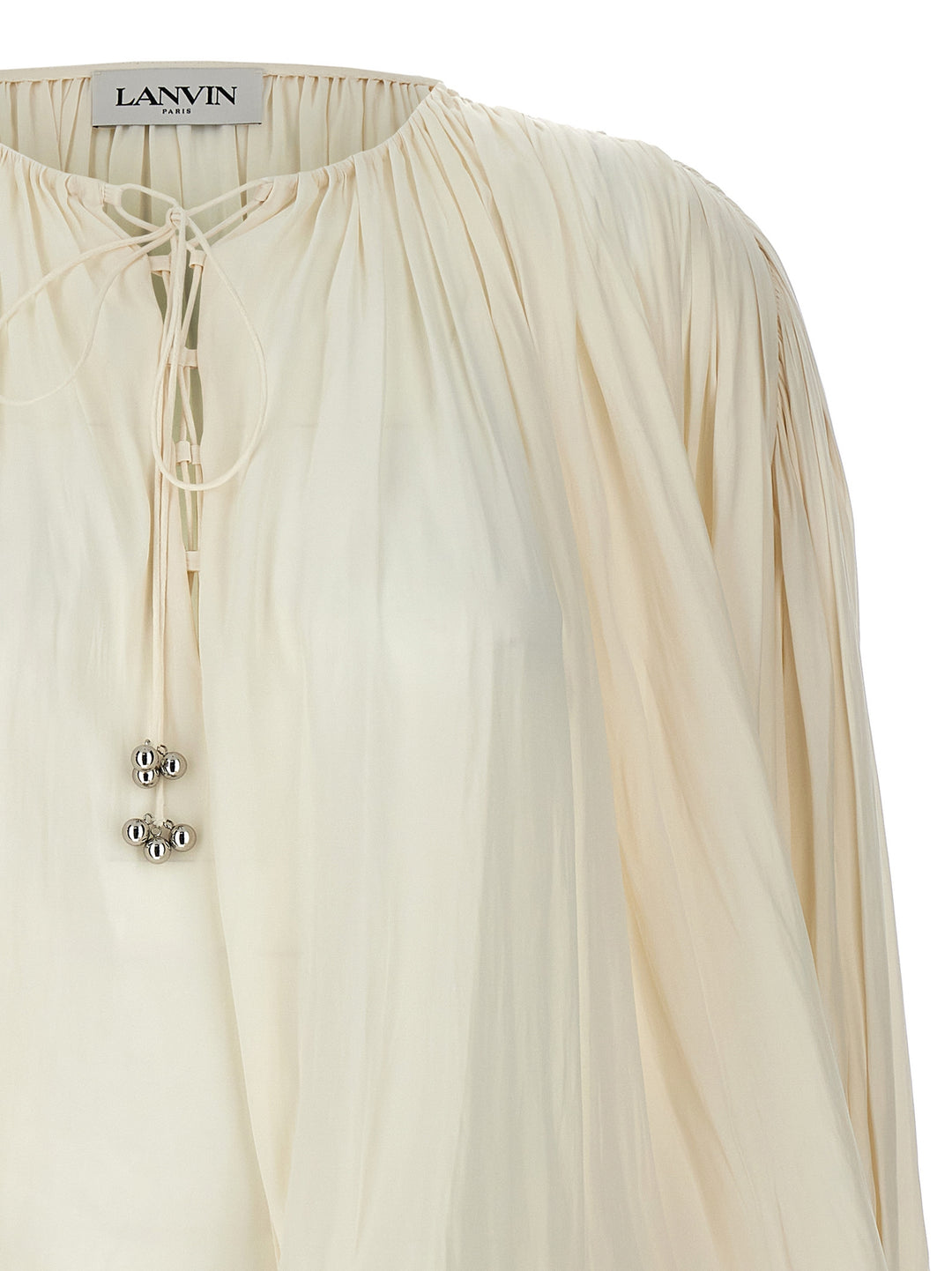 Wide Blouse Shirt, Blouse White