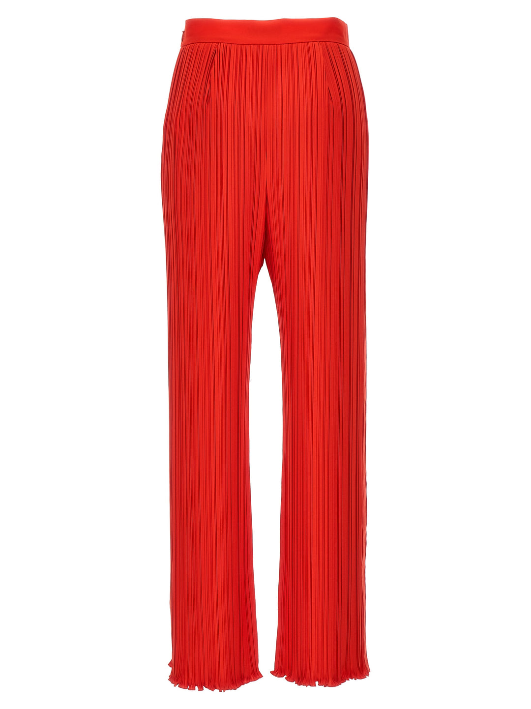 Lanvin Pleated Pants - Red | ce1949a26f54b9f58c8681f3aebf8549a368e27a