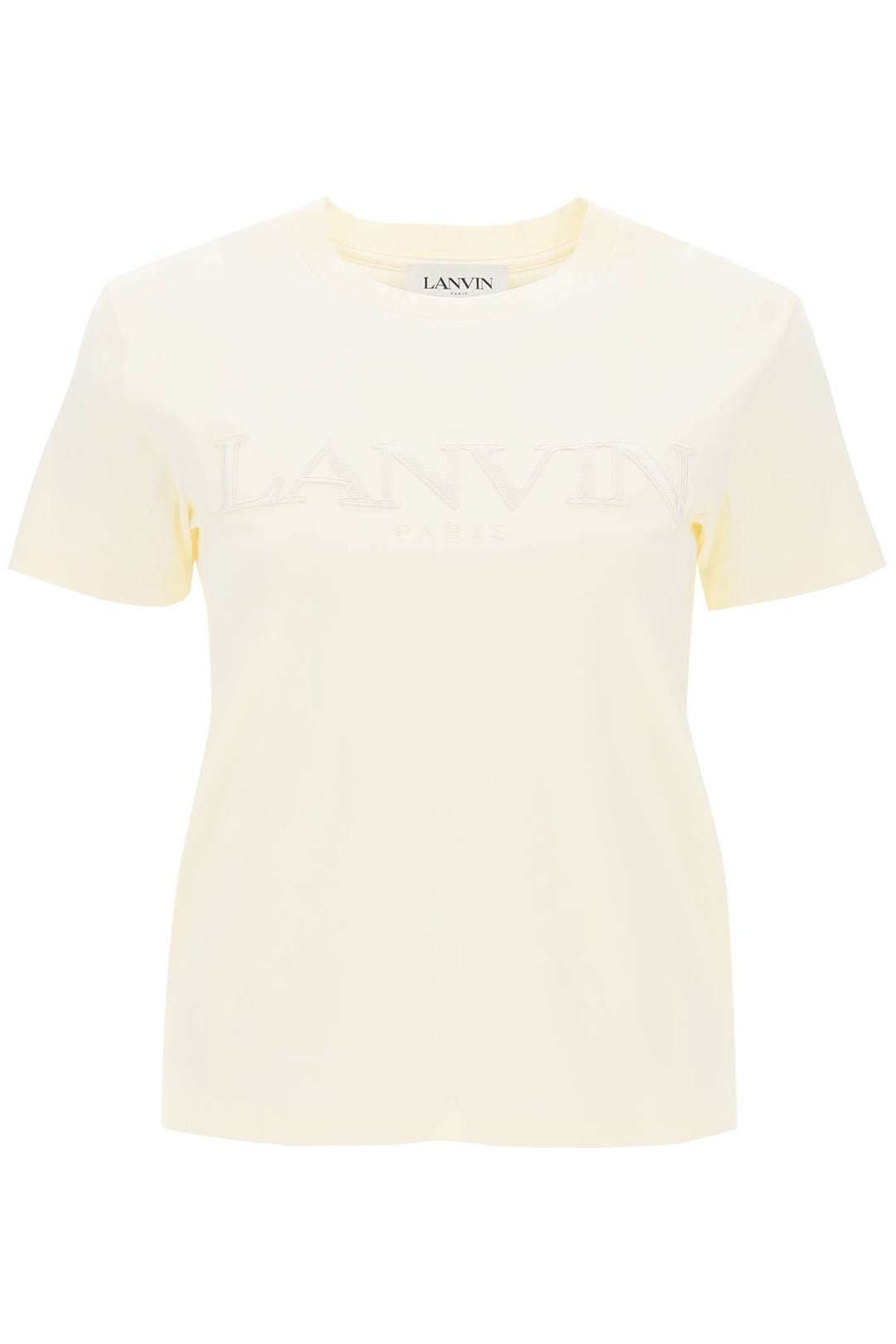 Logo Embroidered T Shirt - Lanvin - Women