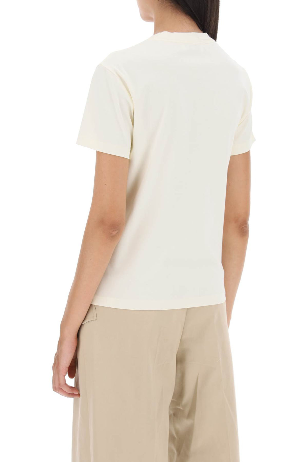 Logo Embroidered T Shirt - Lanvin - Women