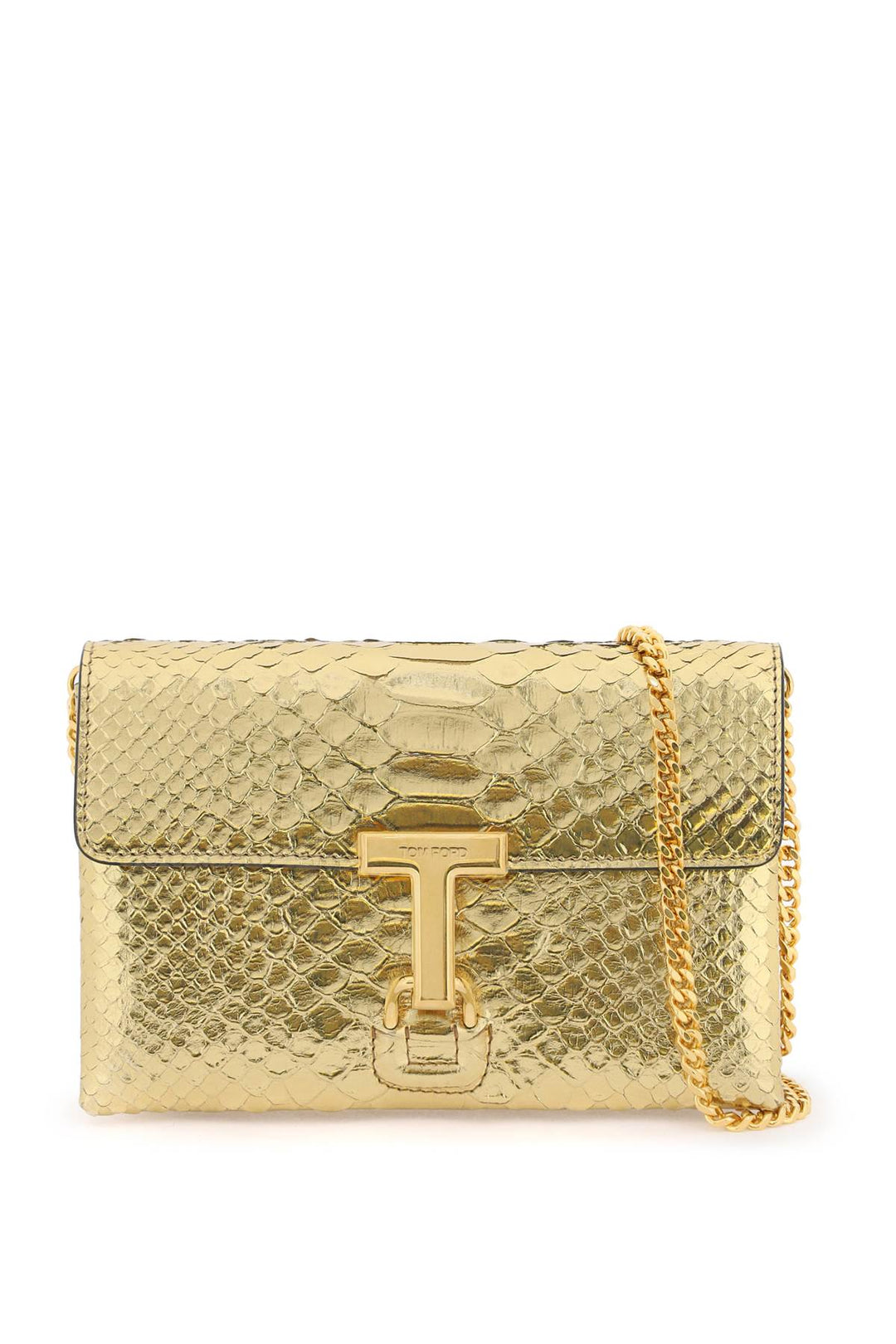 Croco Embossed Laminated Leather Mini Bag - Tom Ford - Women