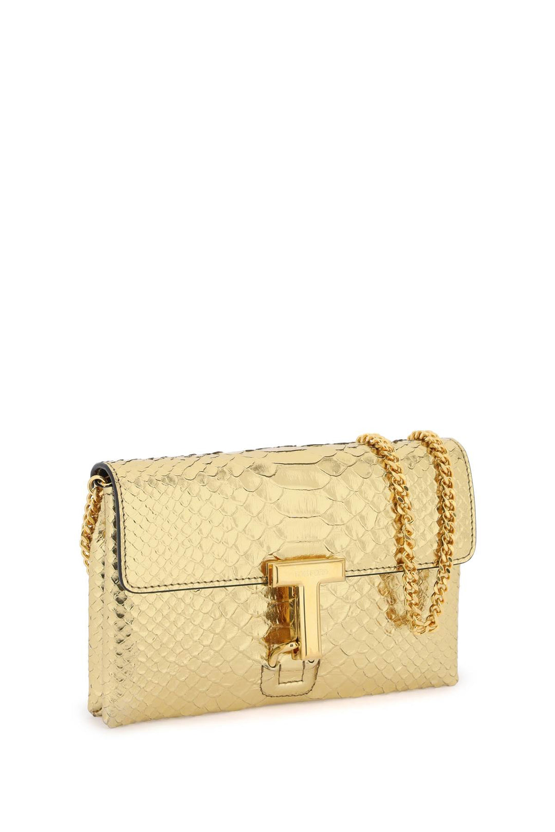 Croco Embossed Laminated Leather Mini Bag - Tom Ford - Women