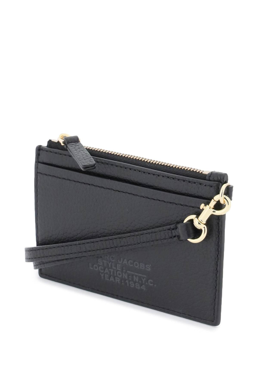 The Leather Top Zip Wristlet - Marc Jacobs - Women