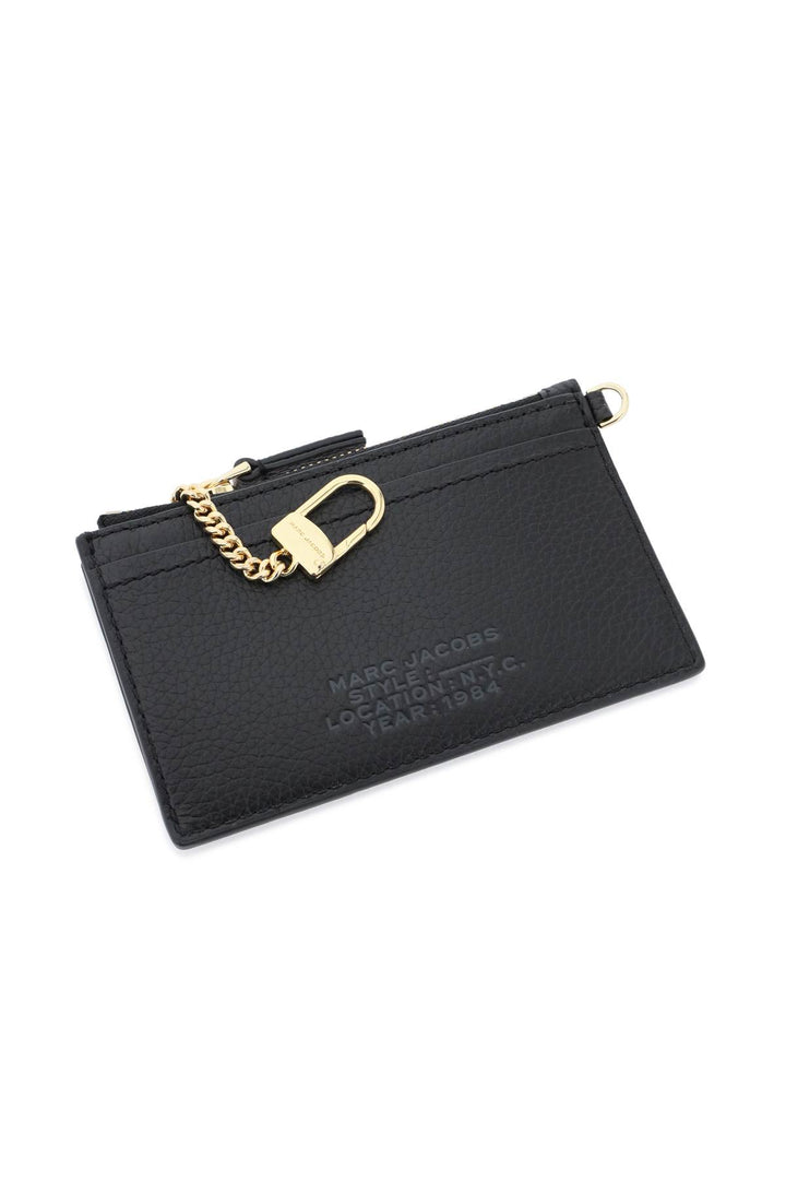 The Leather Top Zip Wristlet - Marc Jacobs - Women