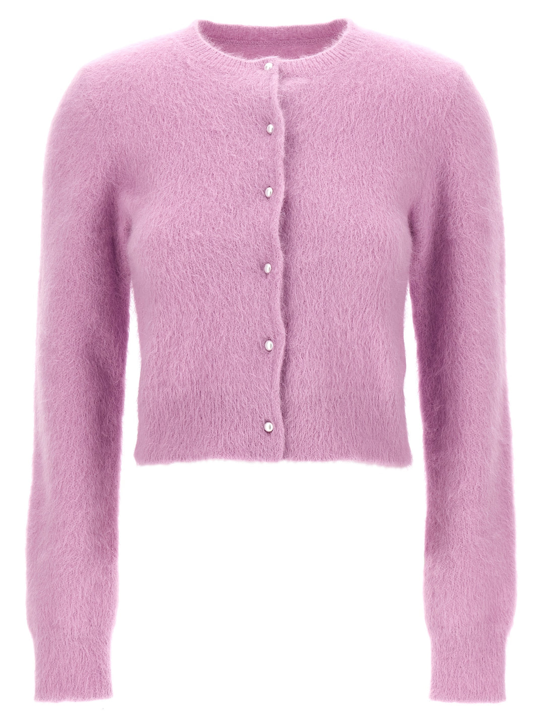 Pearl Button Cardigan Sweater, Cardigans Pink