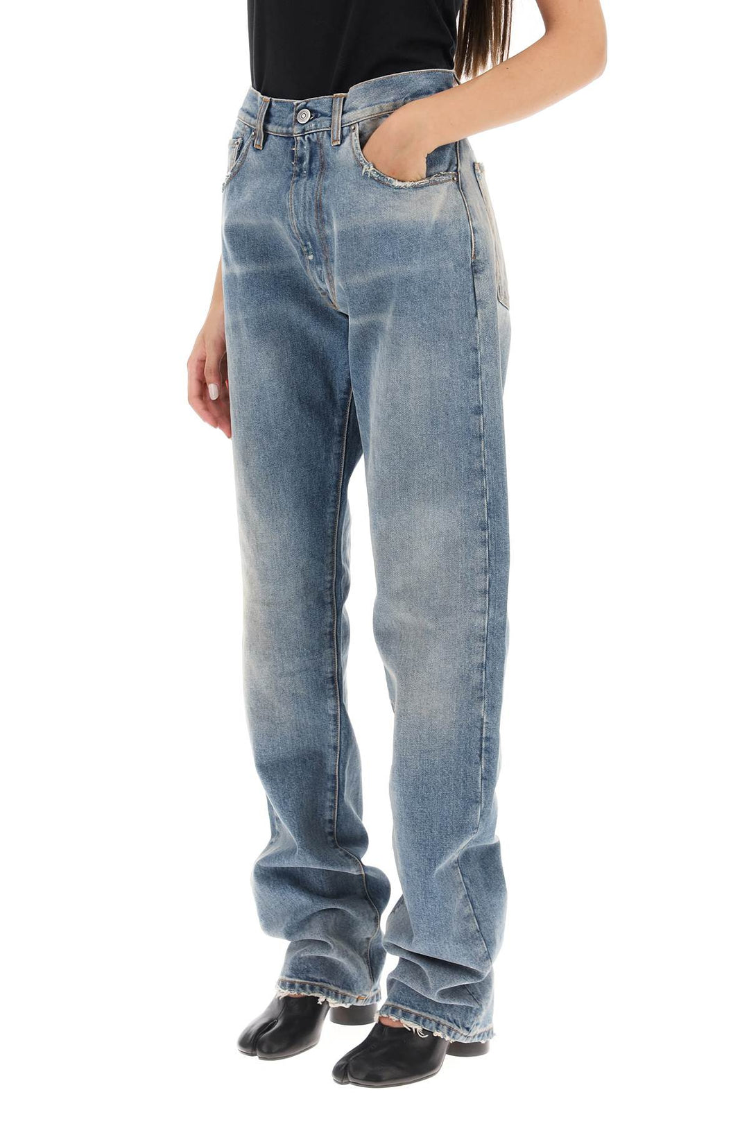 Loose Jeans With Straight Cut - Maison Margiela - Women