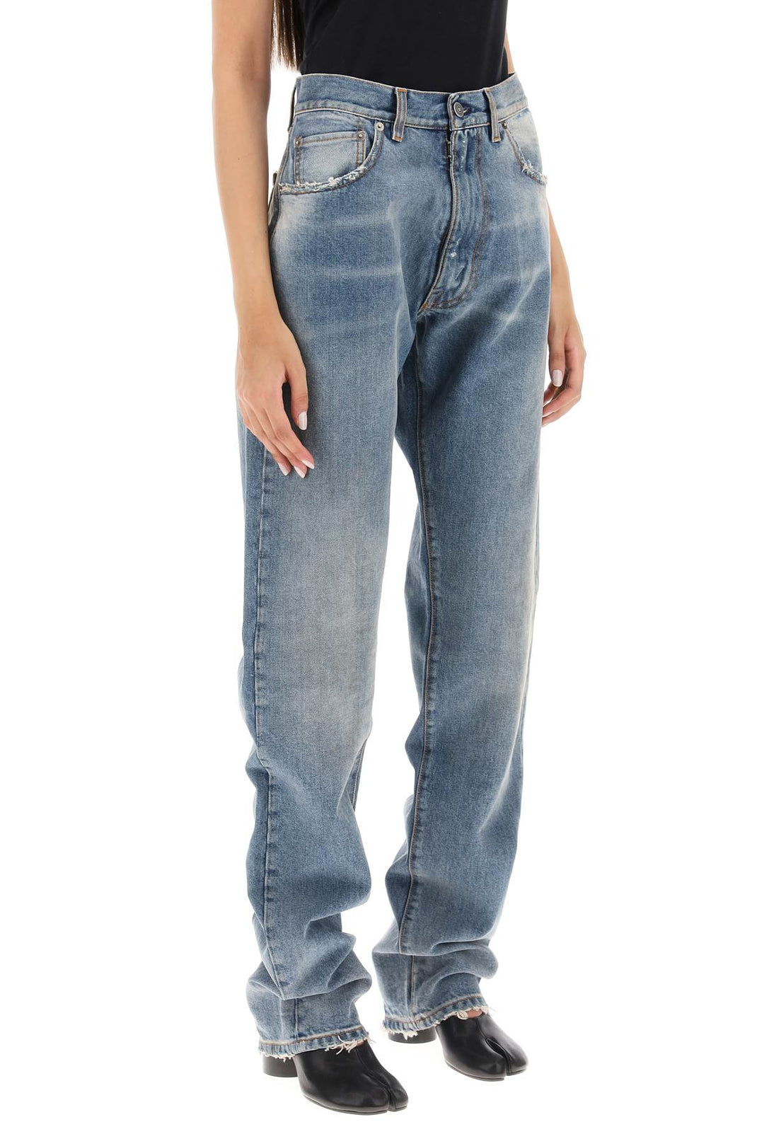 Loose Jeans With Straight Cut - Maison Margiela - Women