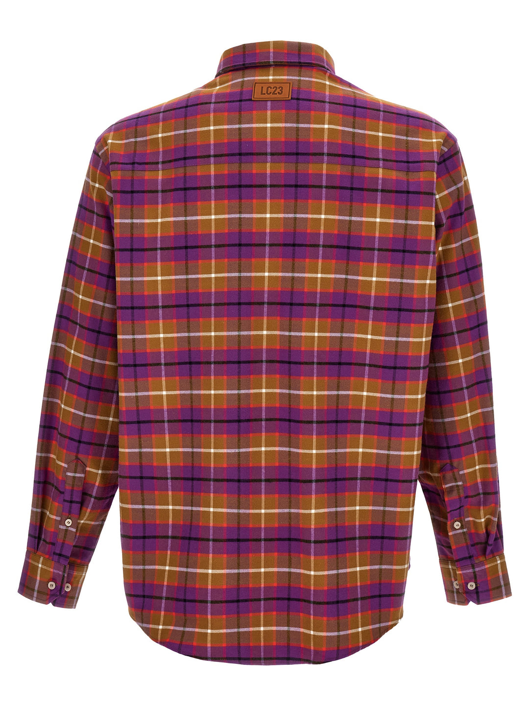 Check Flannel Shirt, Blouse Multicolor