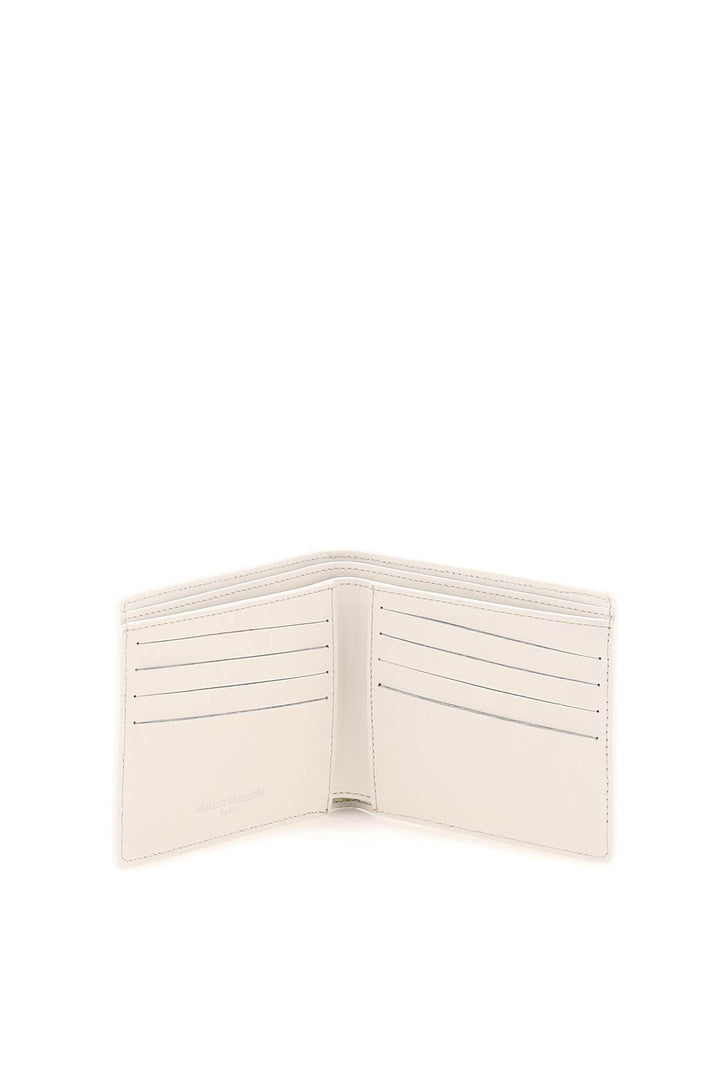 Grained Leather Bi Fold Wallet - Maison Margiela - Men