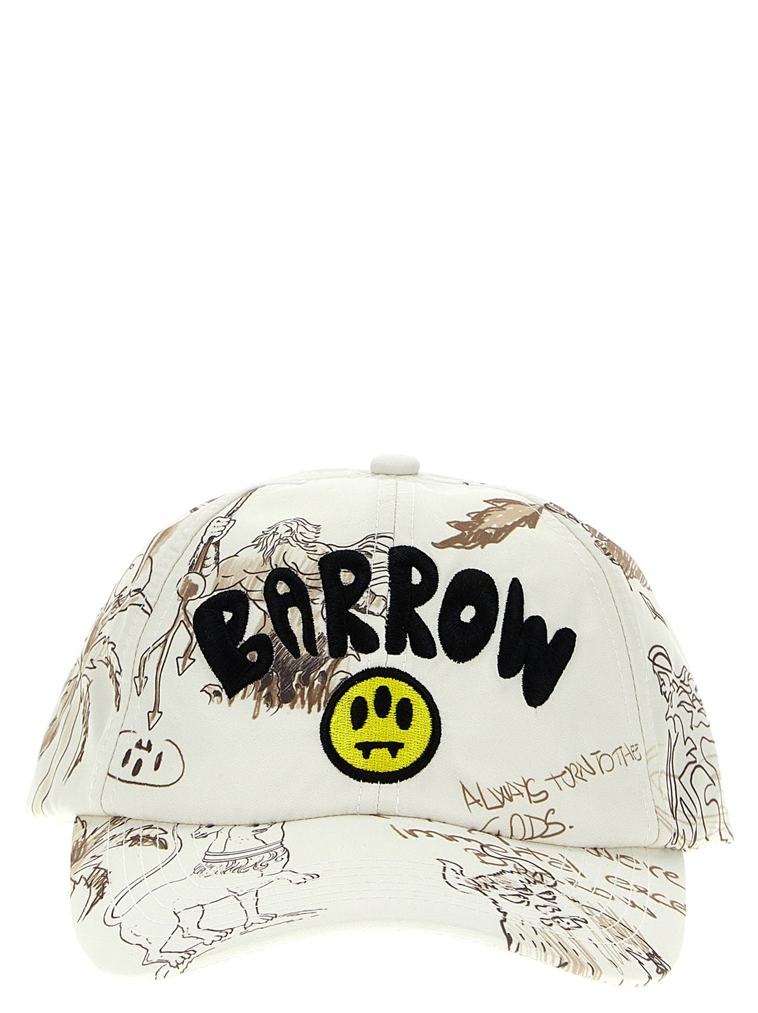 Printed Cap Hats Multicolor