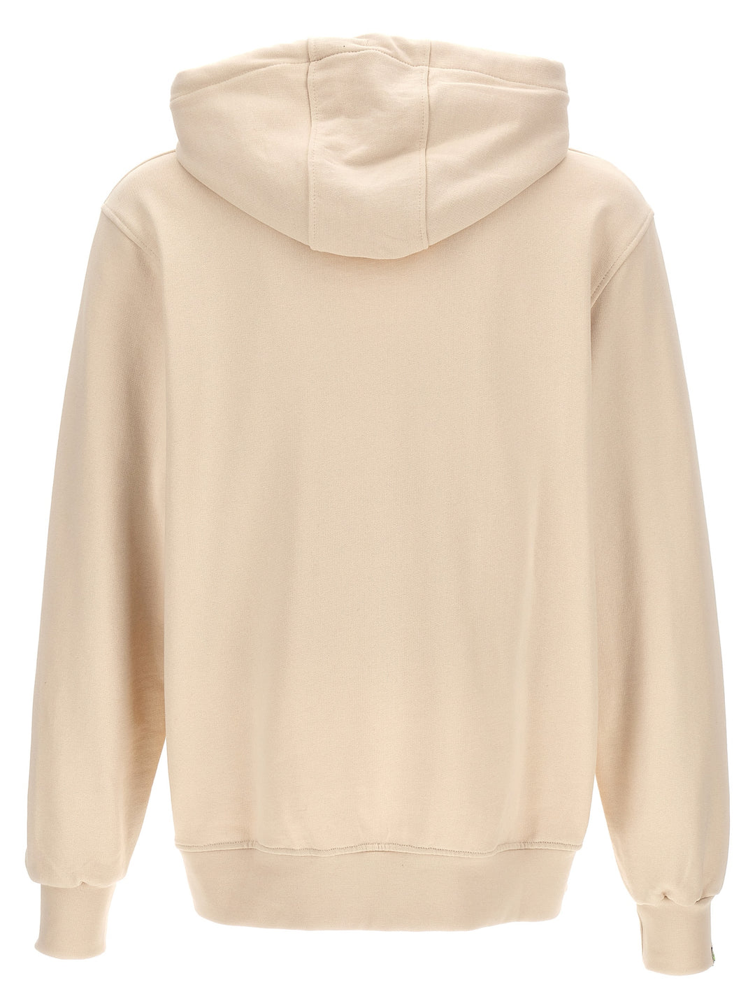 Printed Hoodie Sweatshirt Beige