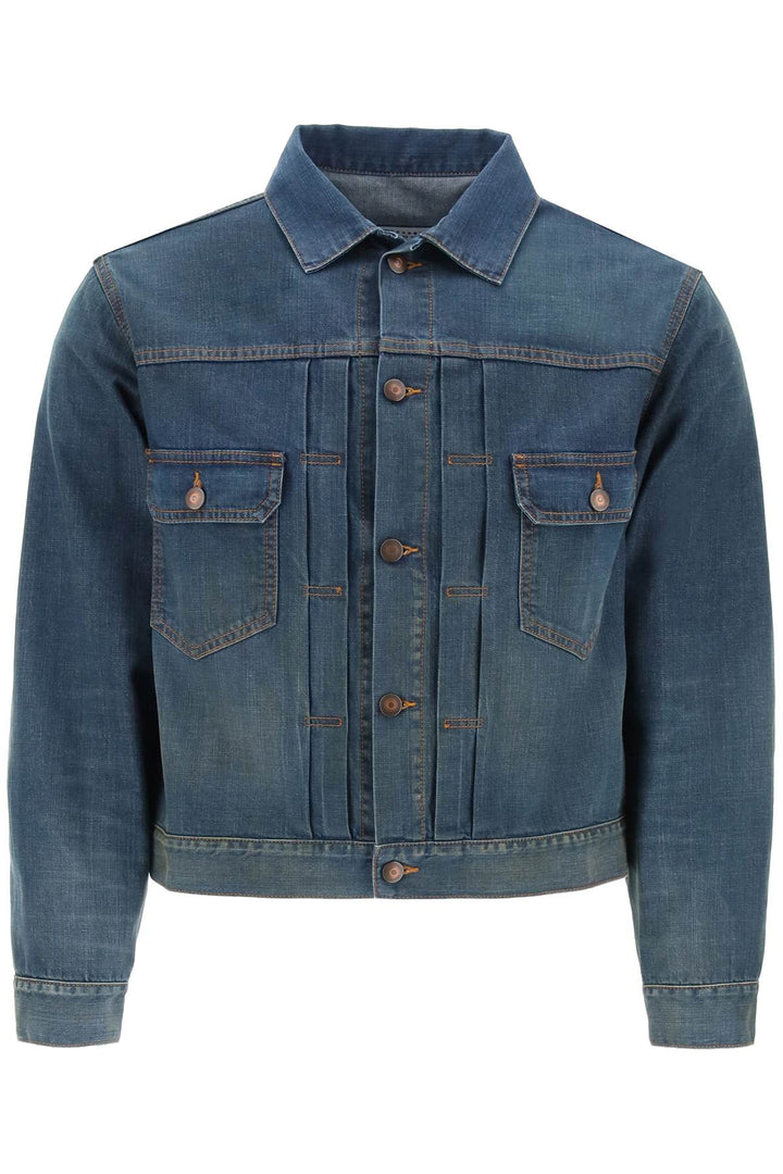 Dirty Effect Denim Jacket - Maison Margiela - Men