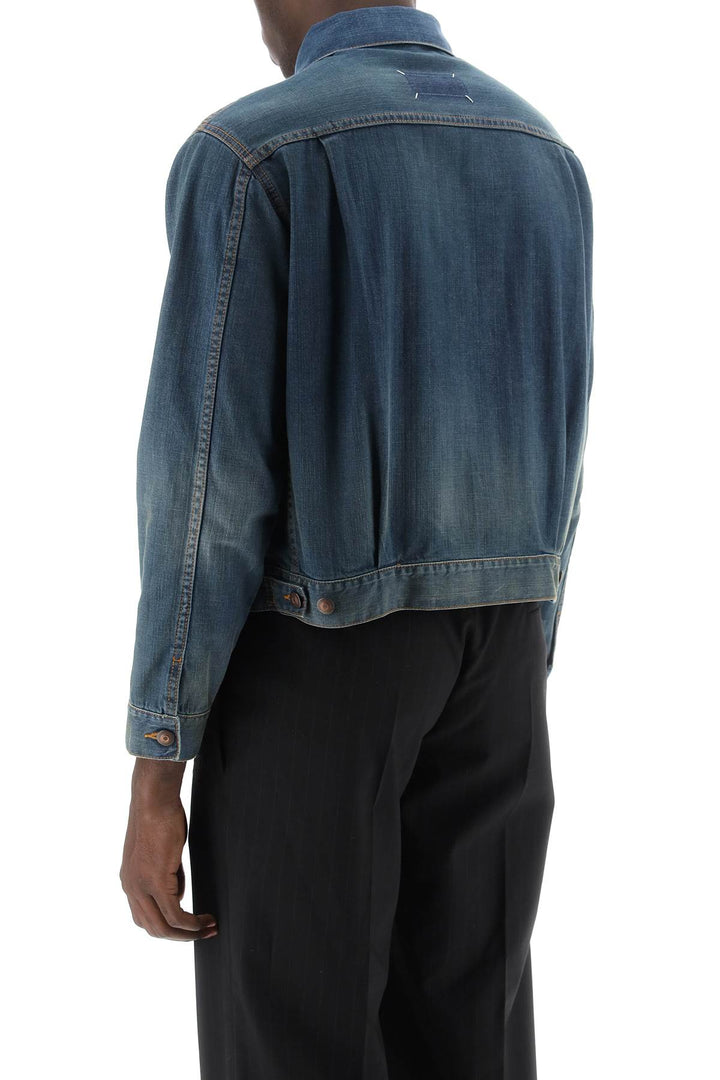 Dirty Effect Denim Jacket - Maison Margiela - Men