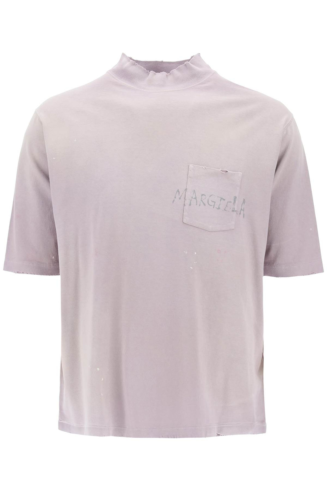 T Shirt Con Logo Scritto A Mano - Maison Margiela - Men