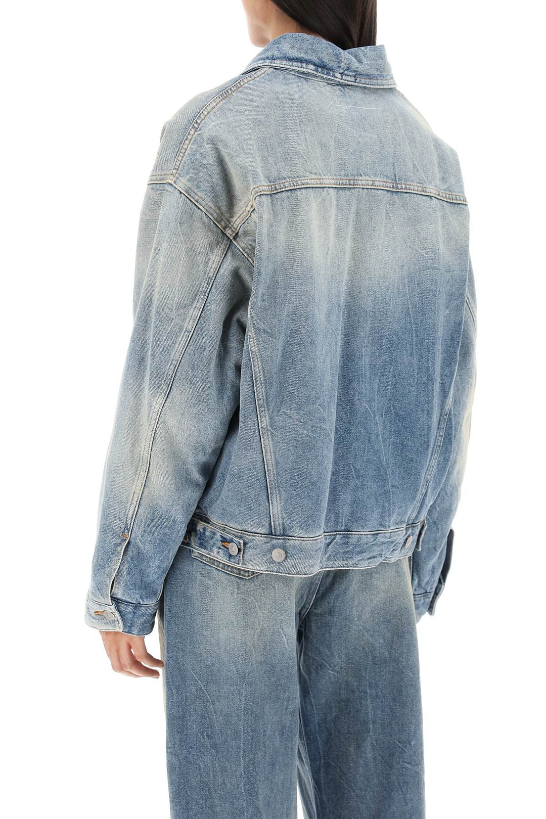 Padded Denim Jacket - MM6 Maison Margiela - Women