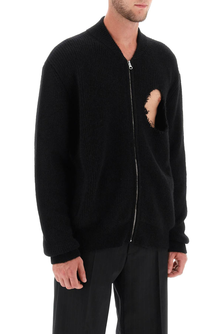 Destroyed Cardigan - MM6 Maison Margiela - Men