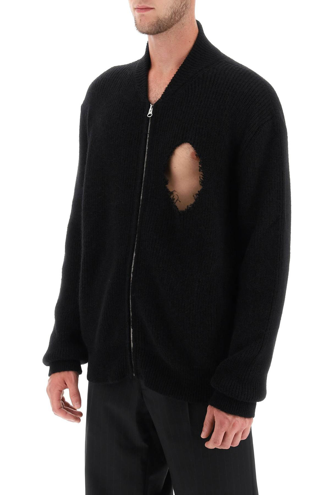 Destroyed Cardigan - MM6 Maison Margiela - Men