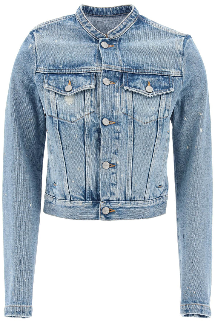 Denim Crewneck Jacket - MM6 Maison Margiela - Women