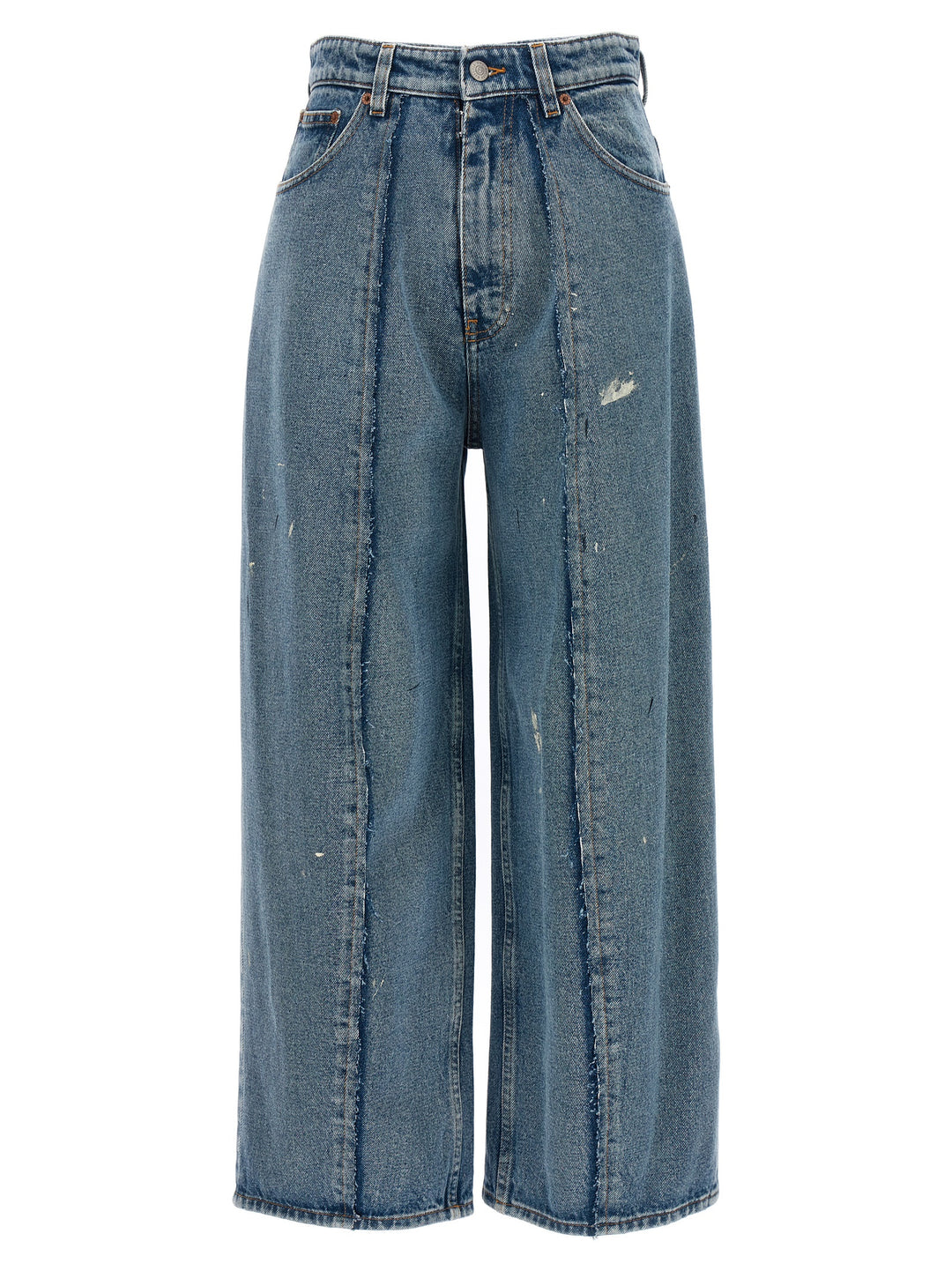 Used Effect Jeans Light Blue