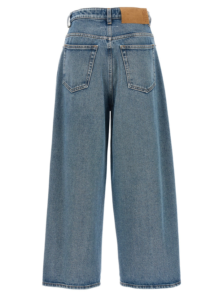 Used Effect Jeans Light Blue