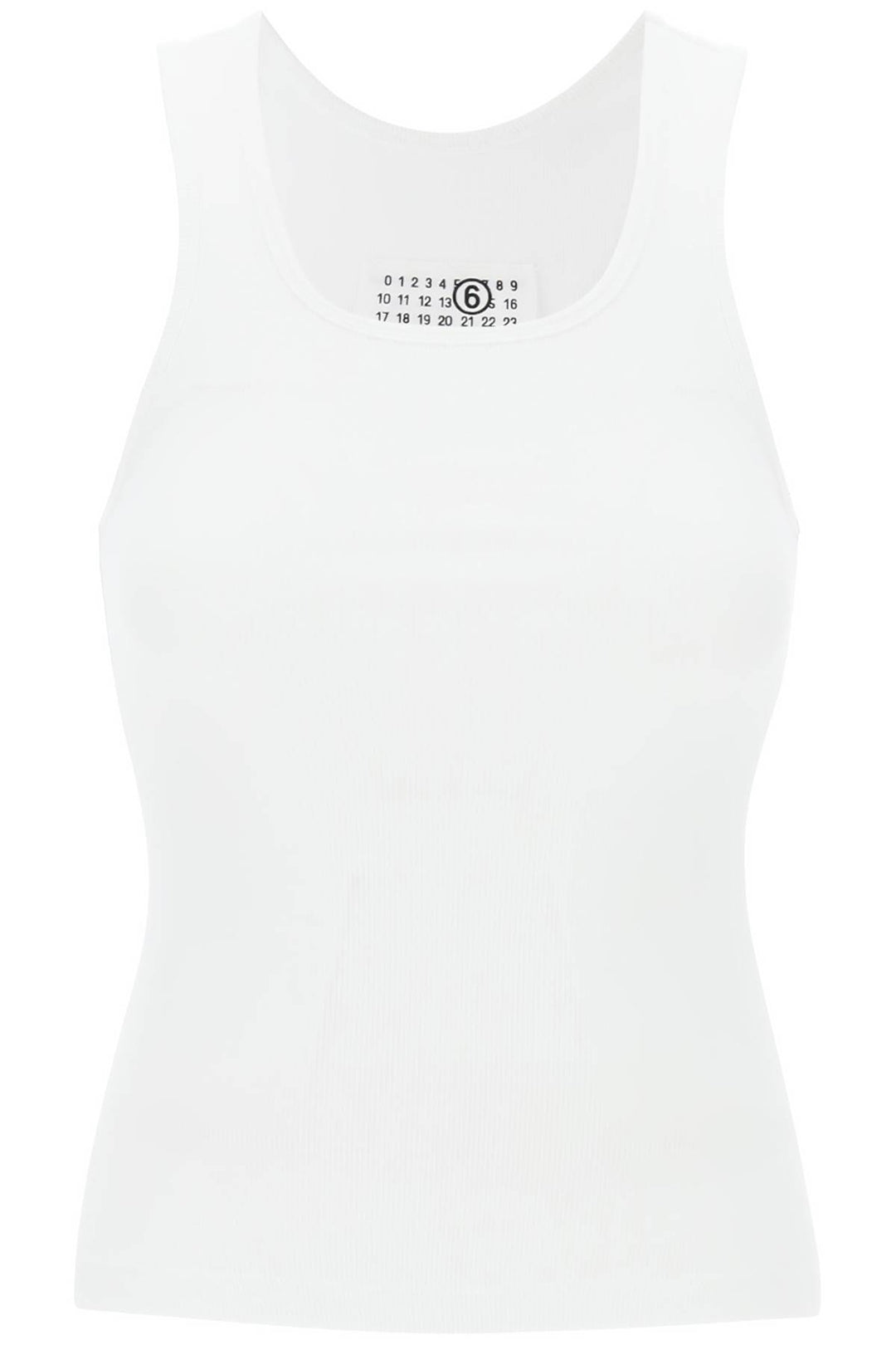 Tank Top With Numeric Logo - MM6 Maison Margiela - Women