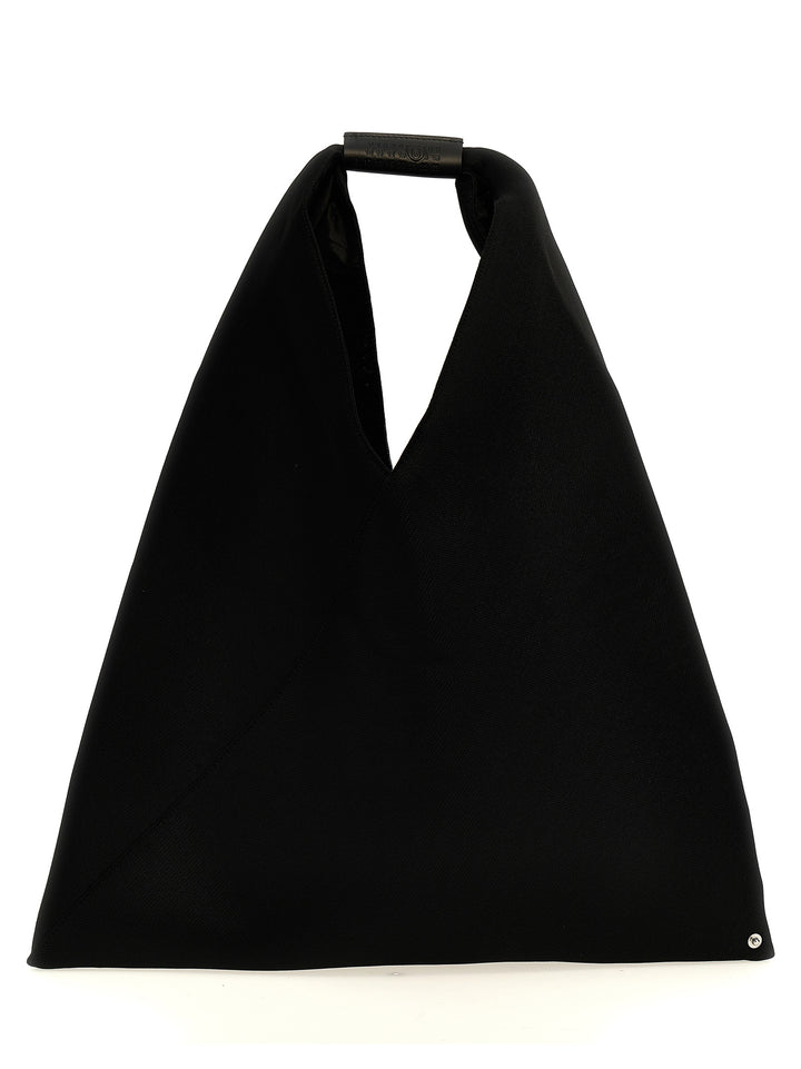 Mm6 Maison Margiela Classic Japanese Shoulder Bags - Black | 88d543603c2e30a588bf220a9e03a005d02038e8