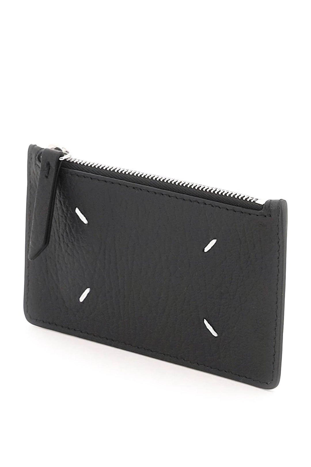 Leather Zipped Cardholder - Maison Margiela - Women