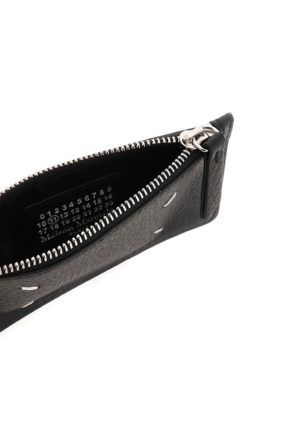 Leather Zipped Cardholder - Maison Margiela - Women