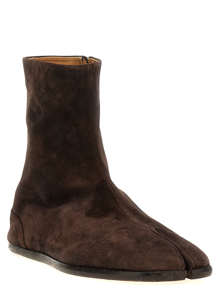 Tabi Boots, Ankle Boots Brown